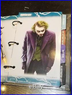 Rare The Dark Knight 2008 Style Guide BATMAN Heath Ledger Joker 4 CDs of images