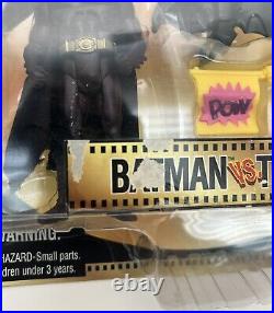 Rare Vintage 1997 Batman Movie Collection BATMAN VS. JOKER Figure Set Kenner NEW