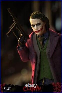 Ready! FILIXTOYS FX004 1/12 Batman The Dark Knight 6 Collectible Joker Figure