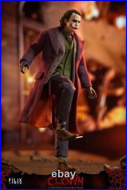 Ready! FILIXTOYS FX004 1/12 Batman The Dark Knight 6 Collectible Joker Figure