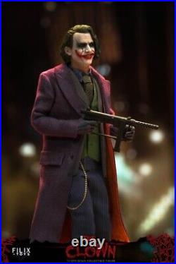 Ready! FILIXTOYS FX004 1/12 Batman The Dark Knight 6 Collectible Joker Figure