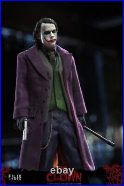 Ready! FILIXTOYS FX004 1/12 Batman The Dark Knight 6 Collectible Joker Figure