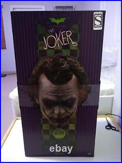 Ready! Hot Toys QS010 Batman Dark Knight 1/4 The Joker Special Edition