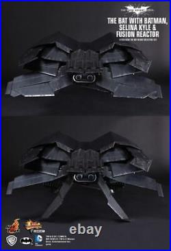 Ready New Authentic Hot Toys Batman Dark Knight Rises Bat 1/12 Deluxe Mssc002