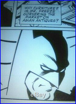 Rick Burchett Batman Legends of the Dark Knight 121 Original Comic Art published