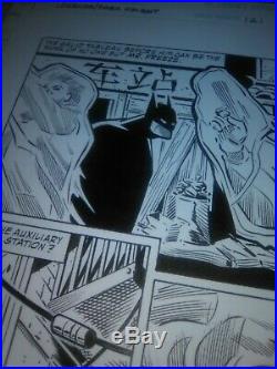 Rick Burchett Batman Legends of the Dark Knight 121 Original Comic Art published