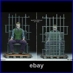 SIDESHOW The Joker (The Dark Knight) Heath Ledger Premium Format Statue Figure