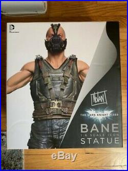 SIGNED Bane Statue Batman The Dark Knight Rises DC Collectibles