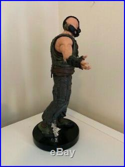 SIGNED Bane Statue Batman The Dark Knight Rises DC Collectibles