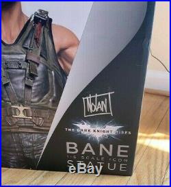 SIGNED Bane Statue Batman The Dark Knight Rises DC Collectibles