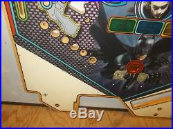 STERN BATMAN THE DARK KNIGHT Pinball Game Playfield Production Reject #90