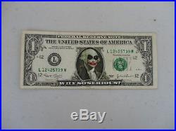 San Diego Comicon Giveaway Heath Ledger The Dark Knight Joker Dollar Bill 2007