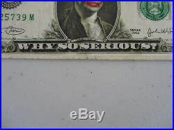 San Diego Comicon Giveaway Heath Ledger The Dark Knight Joker Dollar Bill 2007