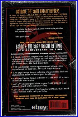 Sealed/NEW Batman 1996 the Dark Knight Returns Signed 10th Anniversary Hardcover
