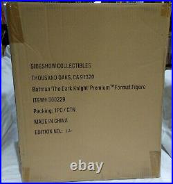 Sideshow 300229 Batman The Dark Knight Premium Format Statue Factory Sealed