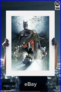 Sideshow Art Print Batman The Dark Knight 224/300 unframed