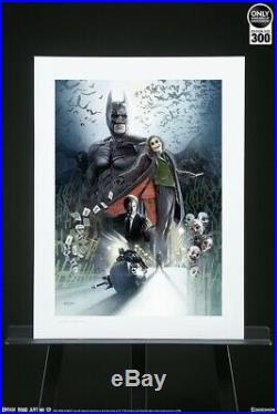 Sideshow Collectibles Exc The Dark Knight Art Print