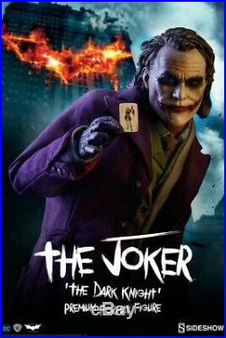 Sideshow Collectibles Heath Ledger Joker Premium Format Statue The Dark Knight