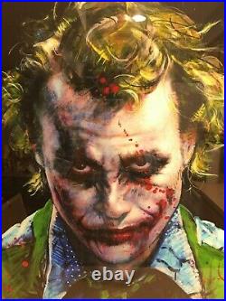 Sideshow Collectibles Joker Why So Serious Framed Art Print