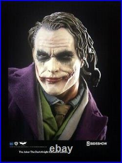 Sideshow Collectibles The Joker The Dark Knight Premium Format EX Sealed In Box