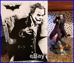 Sideshow Collectibles The Joker The Dark Knight Premium Format Figure 3042/3500