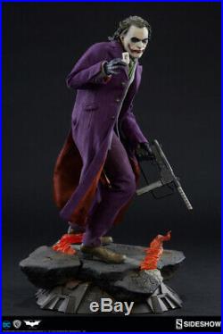 Sideshow DC Batman The Dark Knight The Joker Premium Format Figure Statue New