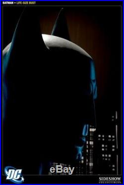 Sideshow DC Comics Batman Life Size Bust 29 The Dark Knight of Gotham City MIB