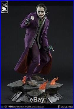 Sideshow JOKER THE DARK KNIGHT 1/4 Premium Format Statue NIB