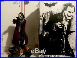 Sideshow JOKER The Dark Knight EXCLUSIVE Premium Format Open Box Complete