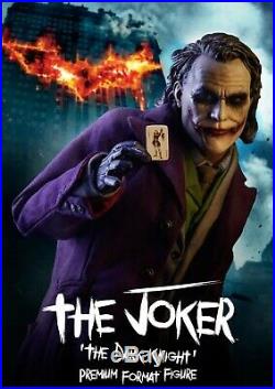 Sideshow JOKER The Dark Knight EXCLUSIVE Premium Format Open Box Complete