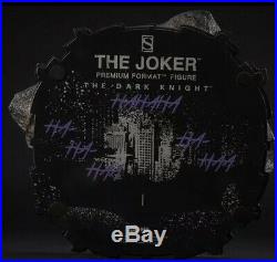 Sideshow JOKER The Dark Knight EXCLUSIVE Premium Format Open Box Complete