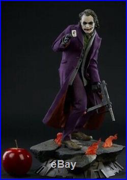 Sideshow JOKER The Dark Knight EXCLUSIVE Premium Format Open Box Complete