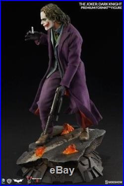 Sideshow The Dark Knight Premium Format The Joker Statue Heath Ledger