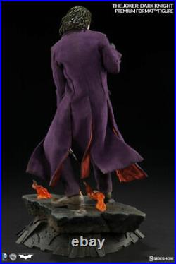 Sideshow The Dark Knight The Joker Premium Format Figure Statue Collectible New