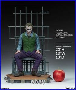 Sideshow The Joker Premium Format Figure Collector Edition Dark Knight IN SOCK