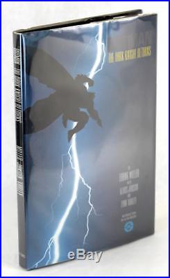 Signed Frank Miller Klaus Janson 1st Ed 1986 Batman The Dark Knight Returns