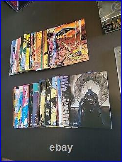 SkyBox Batman Saga of The Dark Knight Trading Cards Master Set, Sealed Box, &Comic