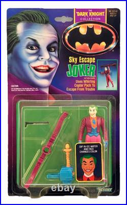Sky Escape Joker Batman Movie 1989 Dark Knight Collection Kenner 1990 MOSC