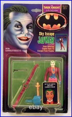 Sky Escape Joker Batman Movie 1989 Dark Knight Collection Kenner 1990 MOSC
