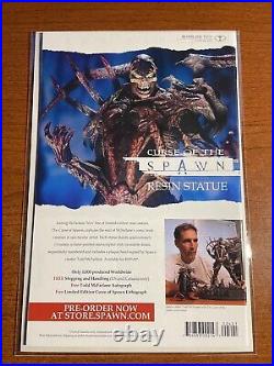 Spawn #224 (NM-) 1st Print Dark Knight Returns B&W Homage Sketch Mcfarlane