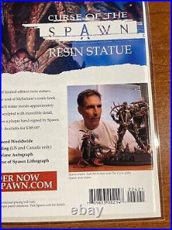 Spawn #224 (NM-) 1st Print Dark Knight Returns B&W Homage Sketch Mcfarlane
