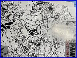 Spawn #224 (NM-) 1st Print Dark Knight Returns B&W Homage Sketch Mcfarlane