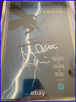 Ss Keaton Kilmer Pattinson Miller Signatures The Dark Knight Returns #1 CGC