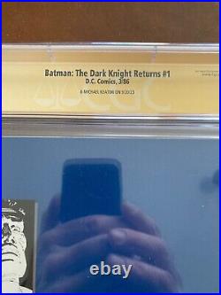 Ss Keaton Kilmer Pattinson Miller Signatures The Dark Knight Returns #1 CGC