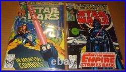 Star Wars Comic Book LOT (Marvel x23) Empire Strikes Back/Ewoks/Jedi 1st prints