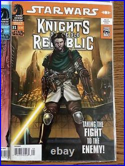 Star Wars Knights Of The Old Republic 19-50 (No 42) NEWSSTAND lot Run Dark Horse
