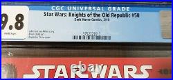Star Wars Knights Of The Old Republic #50 Cgc 9.8 Last Issue Dark Horse 2010