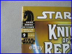 Star Wars Knights of The Old Republic #9 (2006, Dark Horse) 1st App Darth Revan