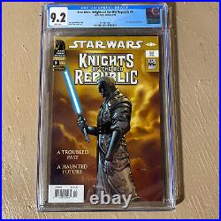 Star Wars Knights of the Old Republic #9 Newsstand CGC 9.2 1st App Revan Dark