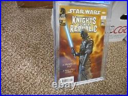 Star Wars Knights of the Old Republic 9 cgc 9.6 1st appearance Revan Dark Horse